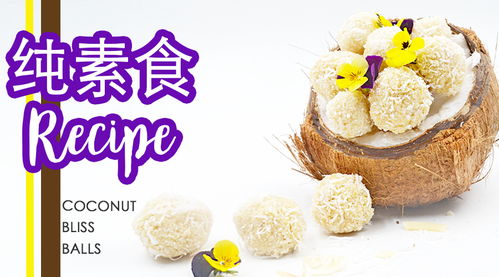 纯素食recipe 三无产品 一口就让你爱上的椰子球 coconut bliss balls