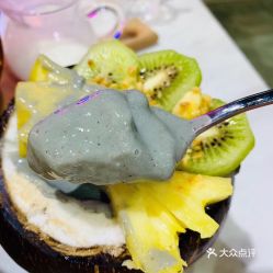 灰度咖啡bar的火山灰椰子碗好不好吃 用户评价口味怎么样 济南美食火山灰椰子碗实拍图片 大众点评