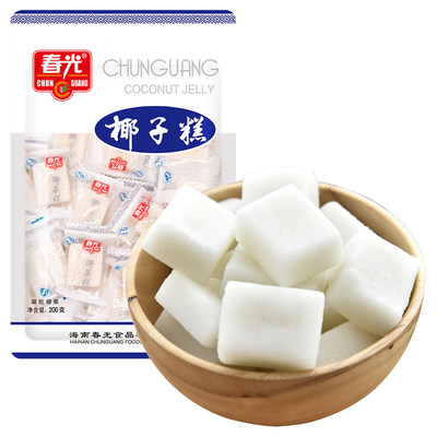 椰香沁心，海岛滋味——春光食品200g*2袋装海南特产椰子糕推荐
