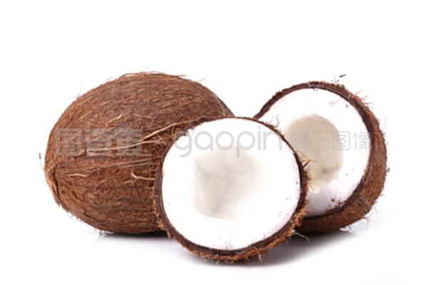 桌上的椰子 健康与美味的椰子食品